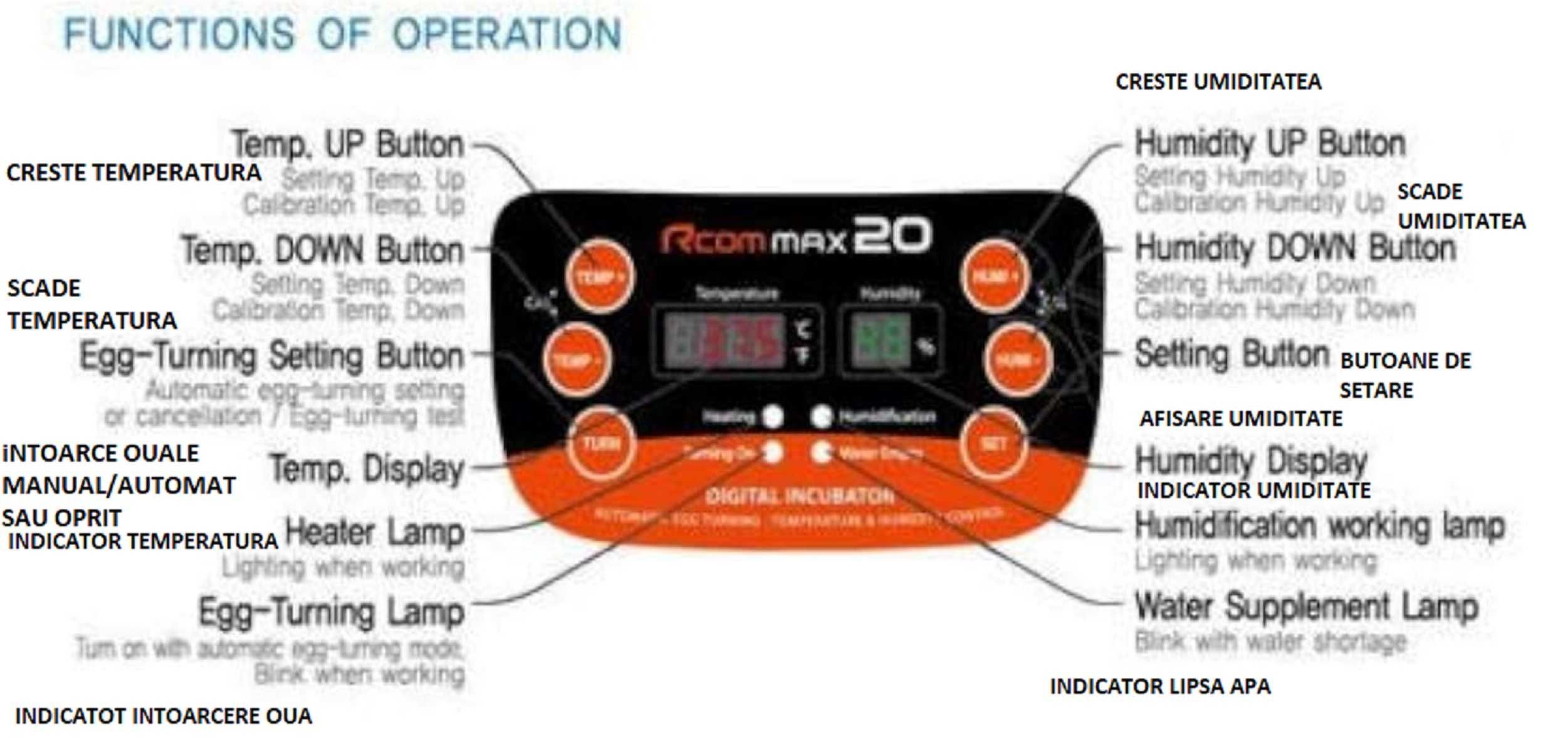 Icubator RCOM MAX 20  rate BCR