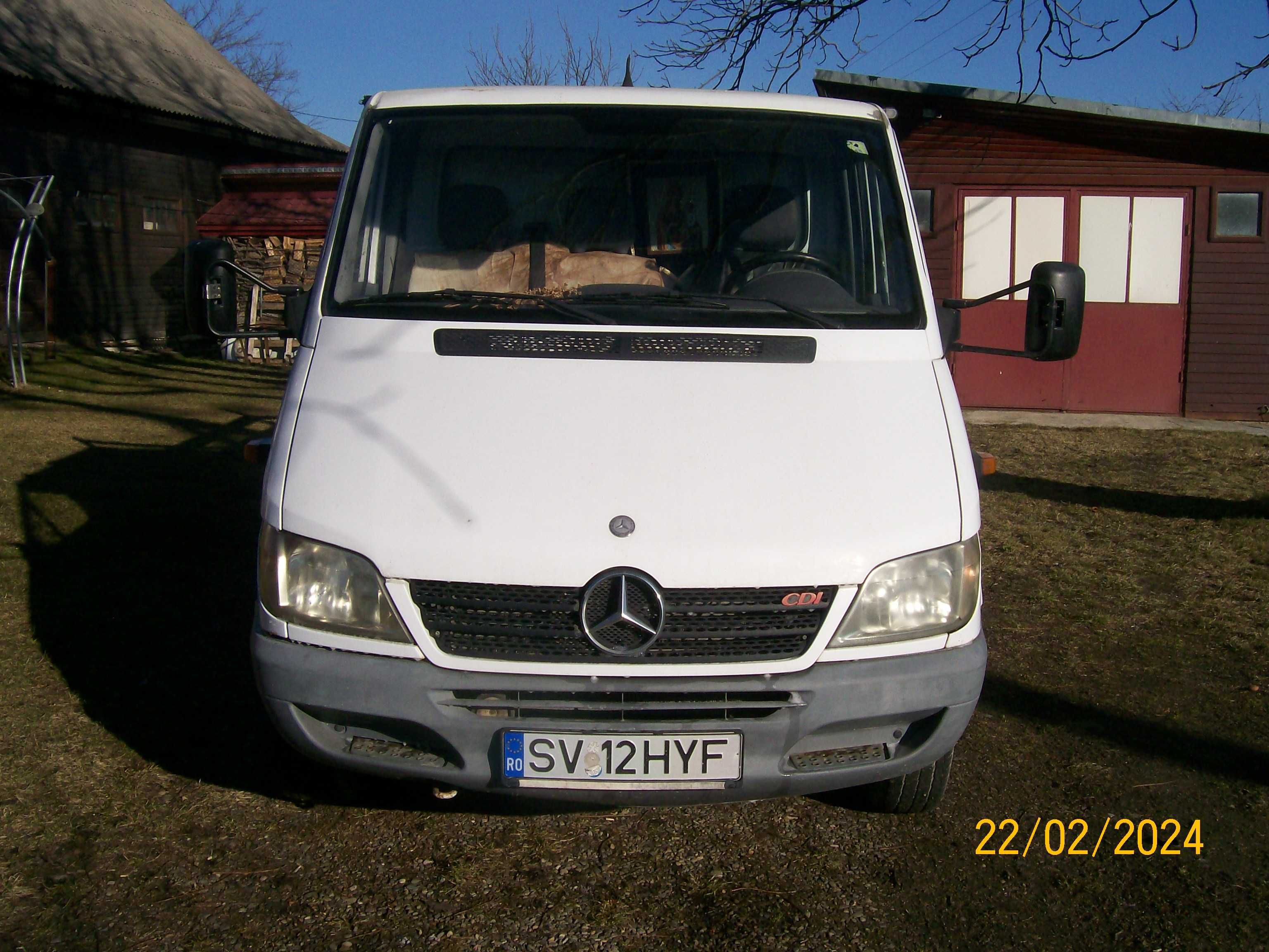 Vând basculă Mercedes Sprinter 3,5t