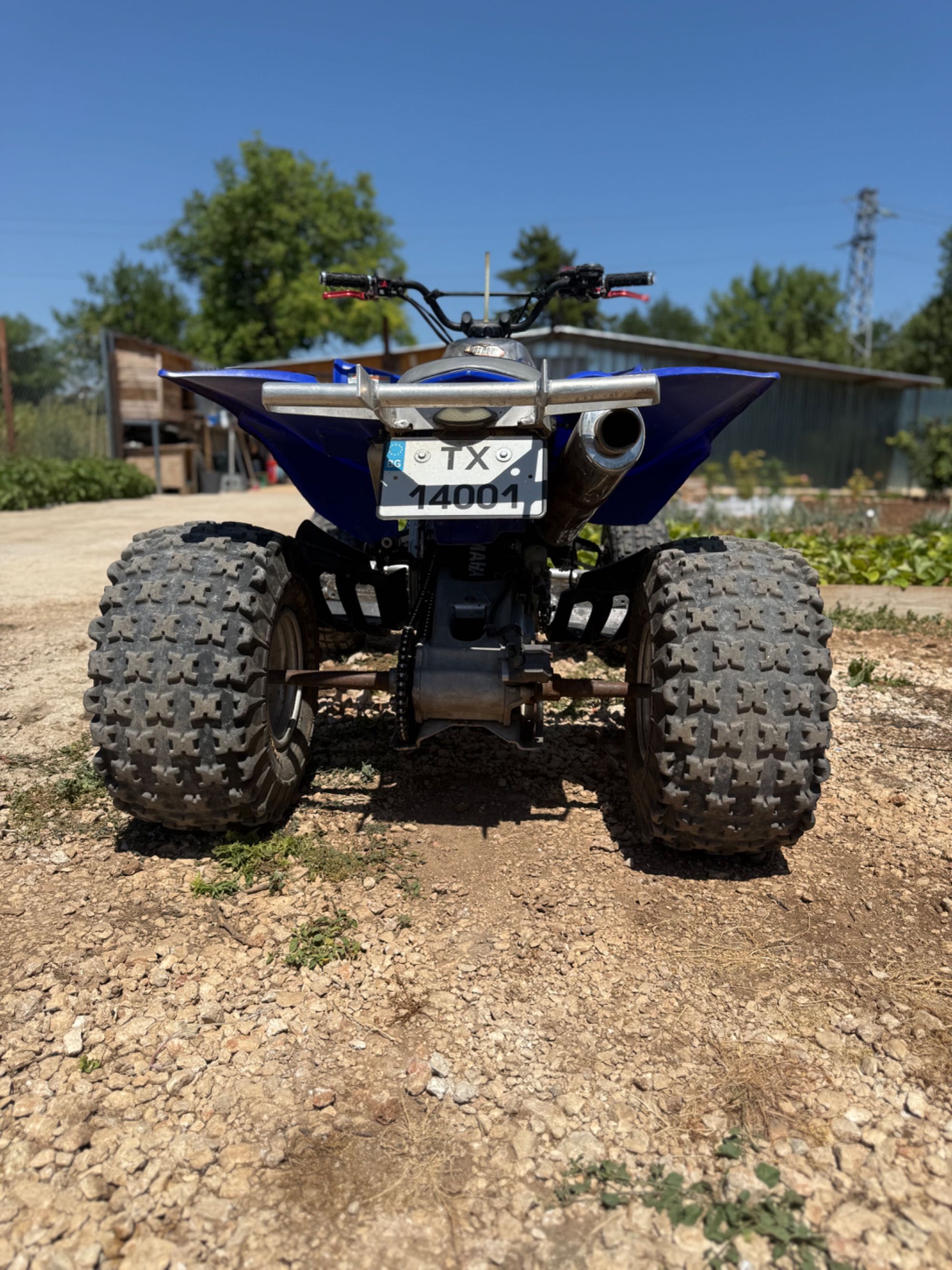 АТВ Yamaha YFZ450 с регистрация в КТИ, 2007
