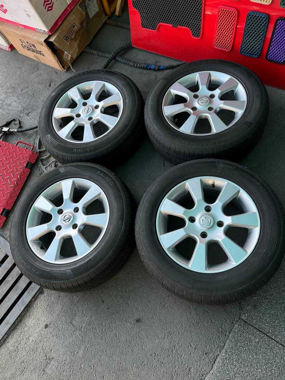 BU/U Nissan 15R 4/100 Saka diska Prospero SA-100 195/65R15