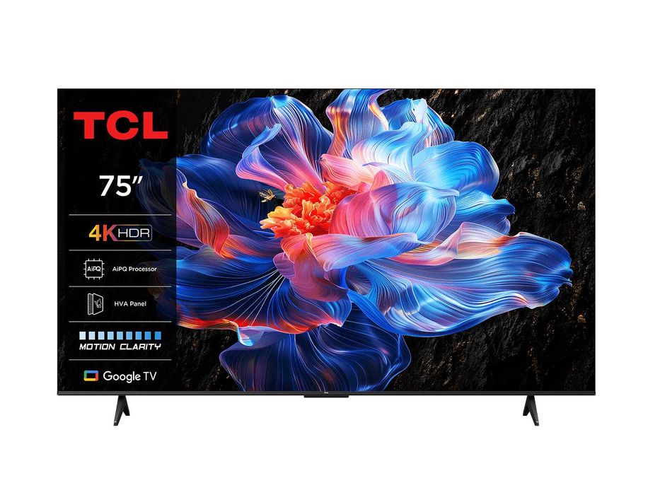 Televizor TCL LED 55P6K, 139 cm, Google TV, 4K Ultra HD (Model 2025)