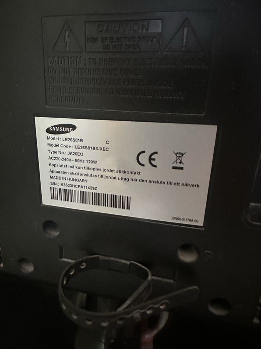 televizor samsung LE26S81B impecabil