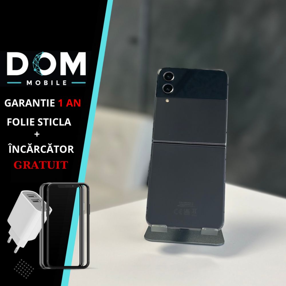 Samsung Z Flip 4 128 GB 8 Ram Black | ca NOU | DOM-Mobile