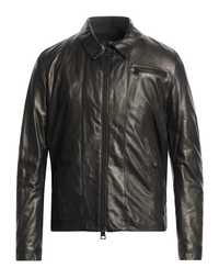 Итальянская кожаная мужская куртка от бренда DACUTE