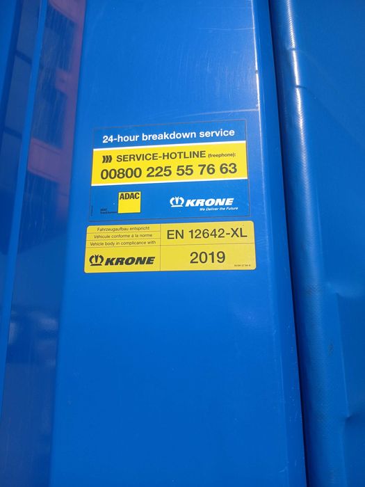 Semiremorca standard H 2.80 krone 2019