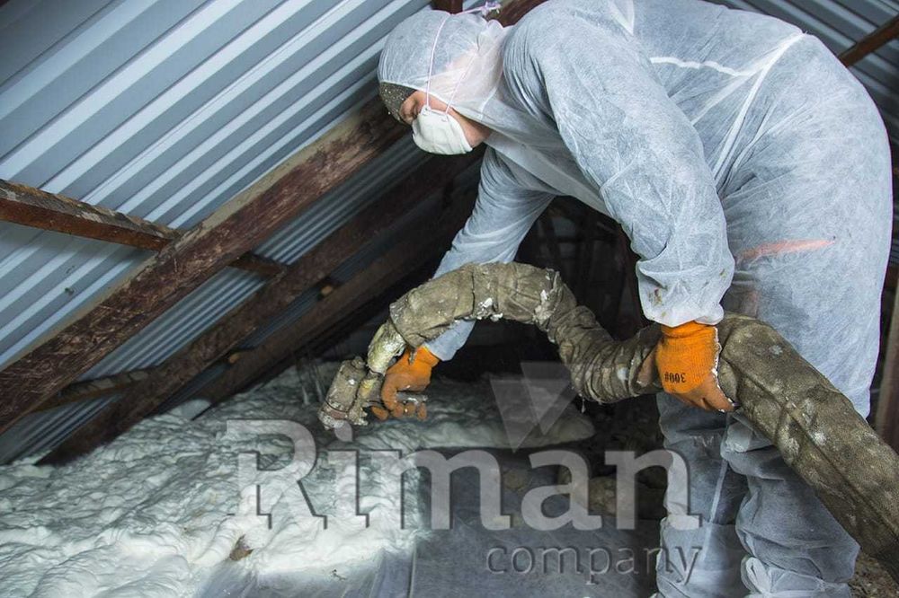 Компания "Риман" Утепление ППУ (Риберг) вашего дома.