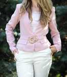 Sacou roz pudrat Missguided, marimea S, 36