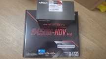Placa de baza asrock b450 pe soket am4 , suporta seria 5 de procesoare