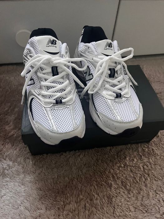 New balance 530 white/navy/silver