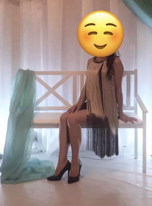 Платье для стройной девушки