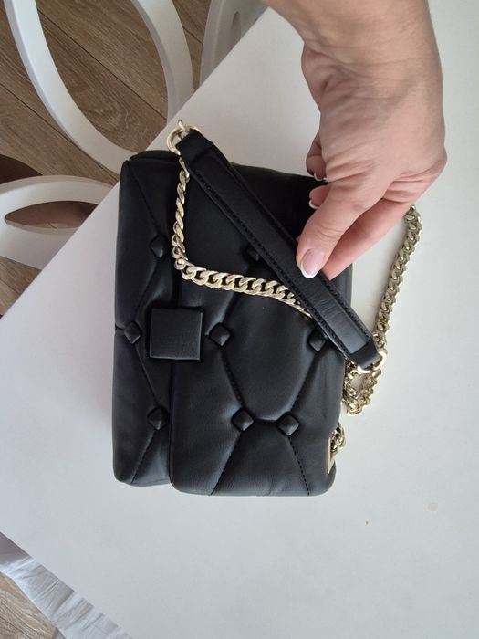 Зара Zara черна чанта