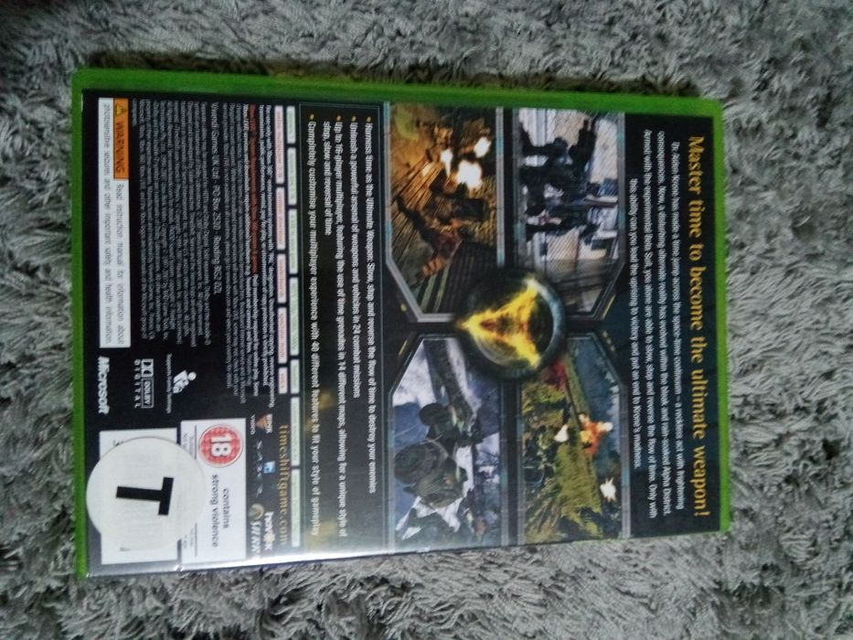 Transport curier 16 lei /Joc Timeshift/Time shift xbox 360/Xbox One
