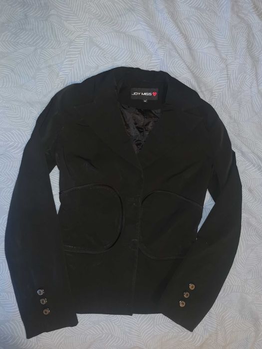 Черно дамско сако S размер