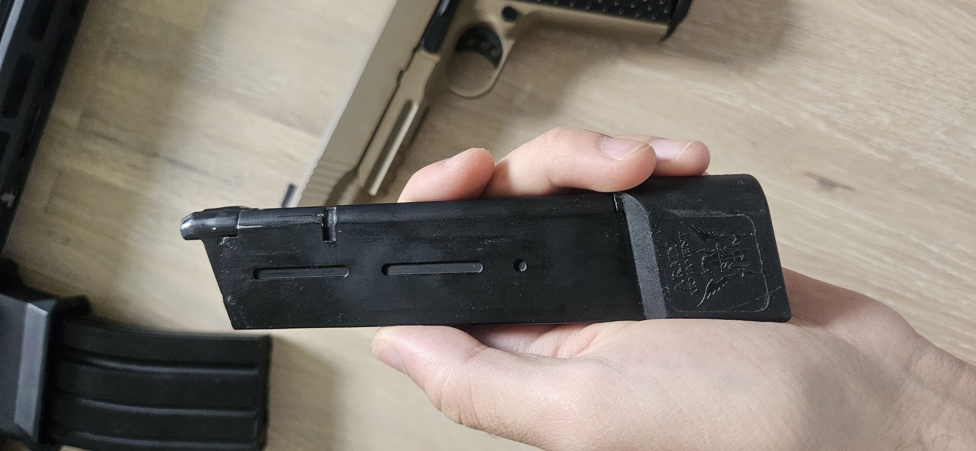 Pușcă airsoft și pistol ,setul complet