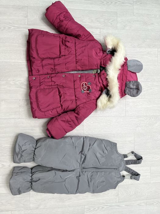 Зимний костюм для девочки