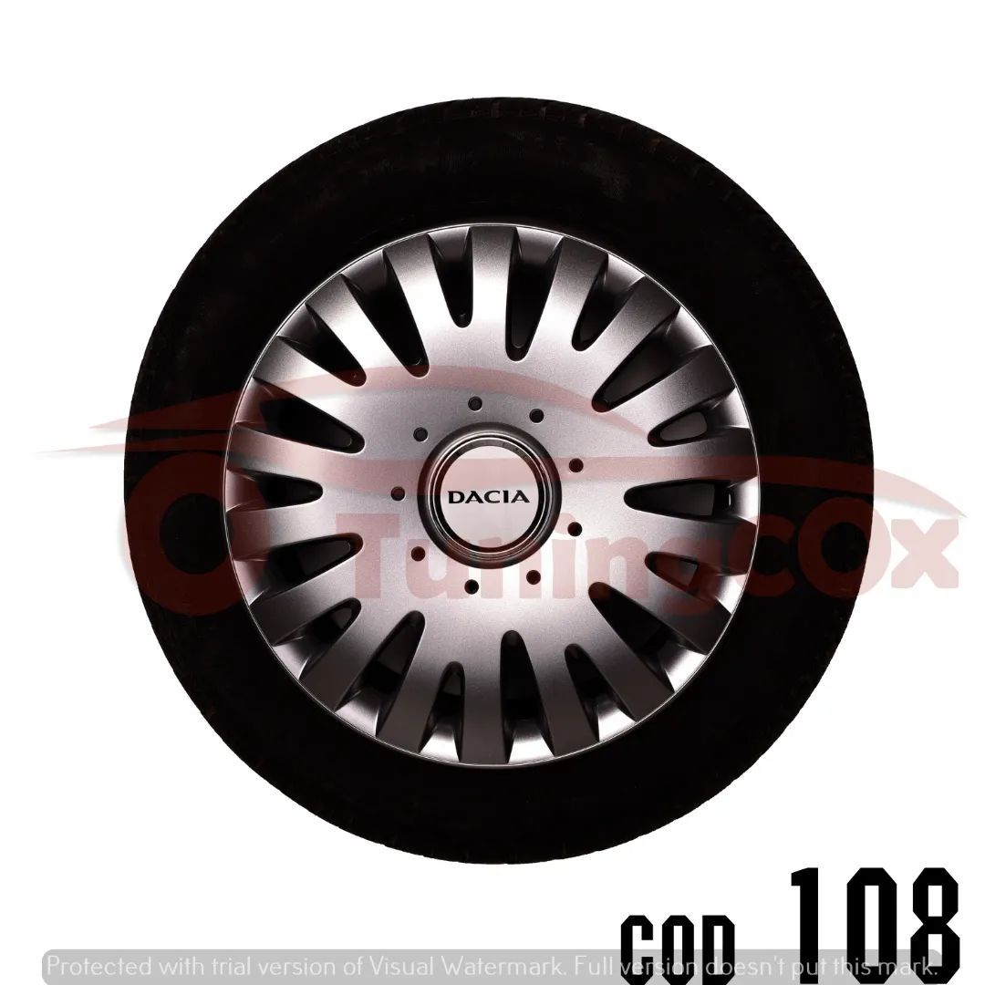 Capace roti DACIA R13 La set de 4 buc,Capace janata aliaj