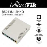 # Маршрутизатор с WiFi MikroTik RB951Ui-2HnD