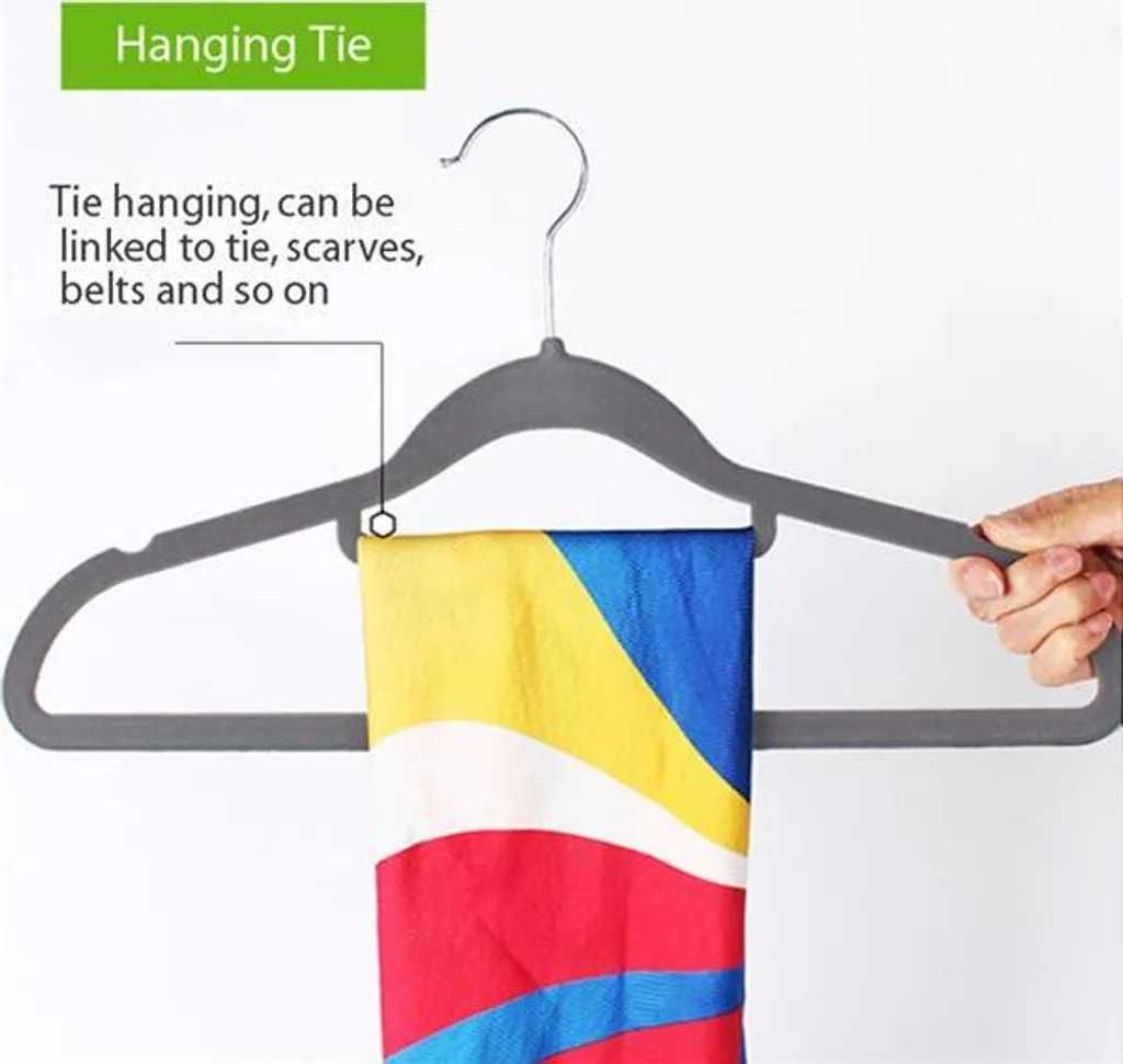 Umerașe rezistente pentru haine, antialunecare |YT 591300 Gray(100pcs)