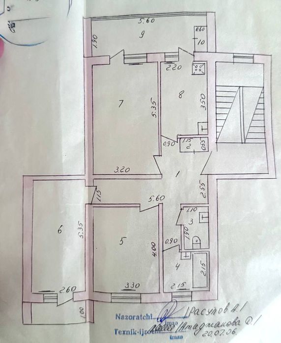 Продается 3/3/4 квартира , 77 серия, Яккасарайский р-н