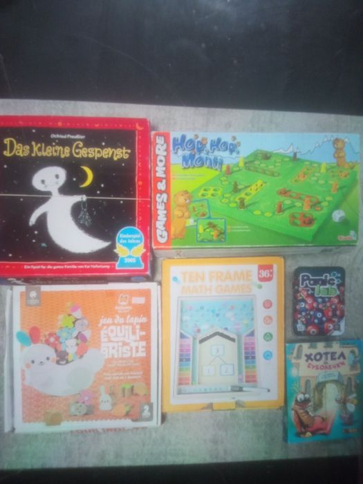 Детски настолни игри за малки и големи деца