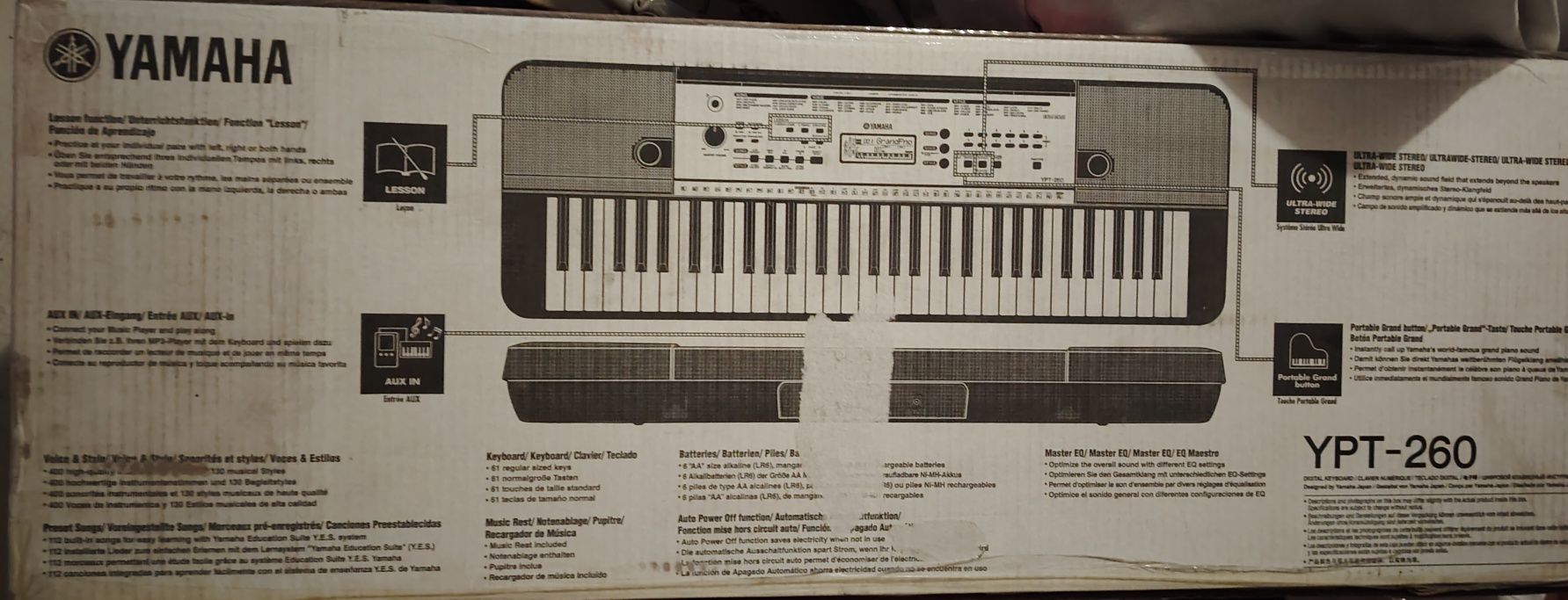 Pianino (Yamaxa YPT-260