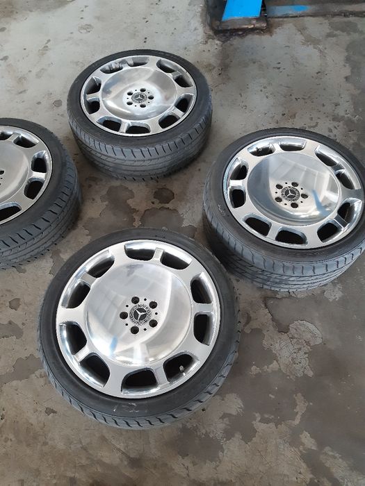 Диски с новой резиной от майбаха