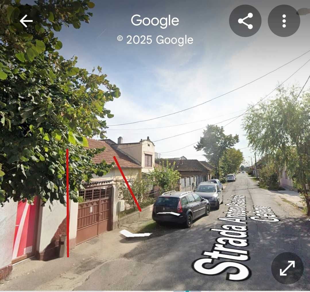 Casa veche cu teren de vanzare in Fratelia