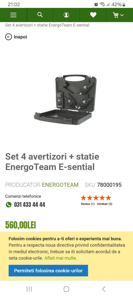 Senzori , avertizoare si rotpod