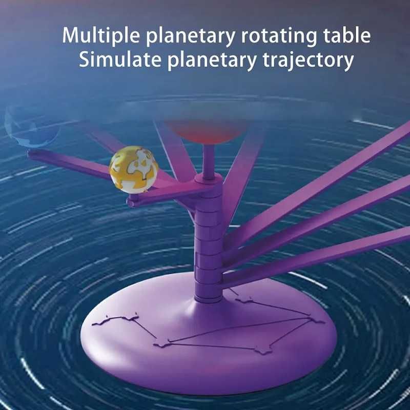 Образователна игра планетариум с проектор STEM Rotating Planet