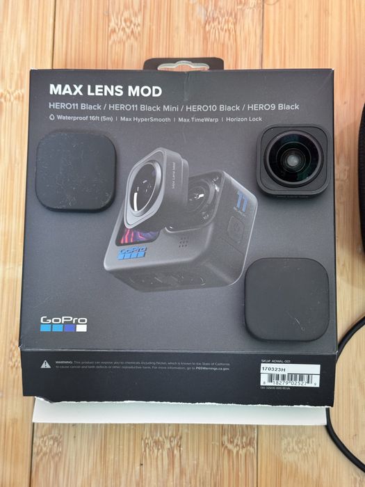 Go Pro Hero 11 cu Max lens