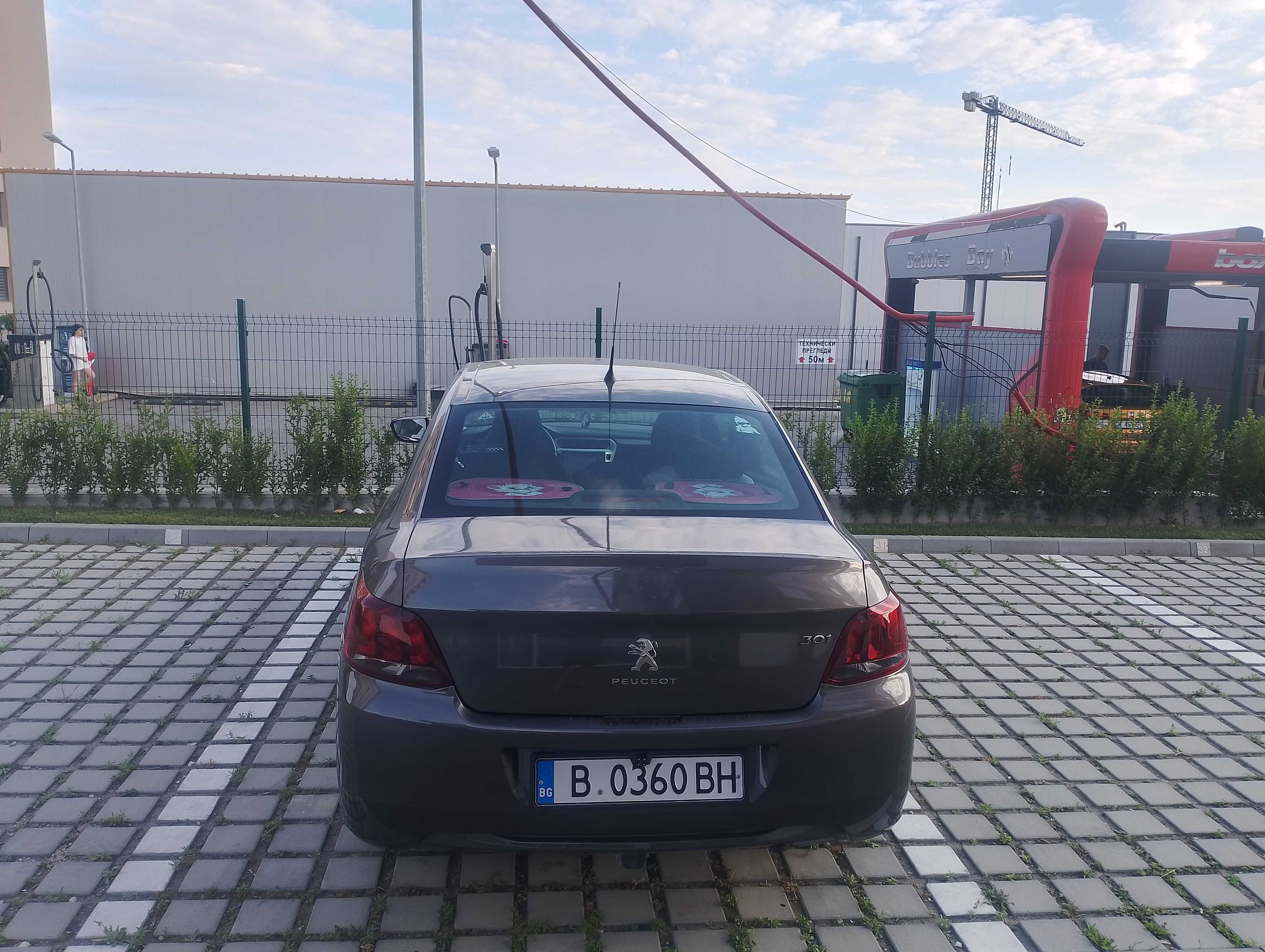 Peugeot 301 1.6 Газ/Бензин • Автоматик • 2017 г. • Отлично състояние