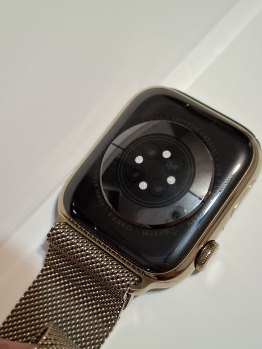 Ceas apple watch seria 8 45mm stainless steel safir