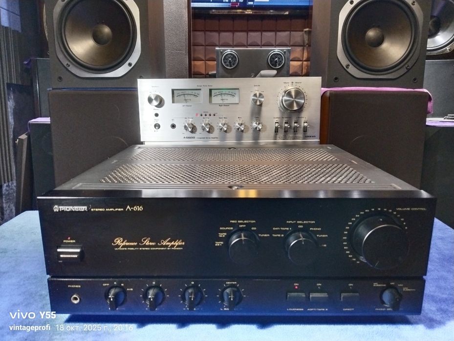 Pioneer A-616 стерео усилитель