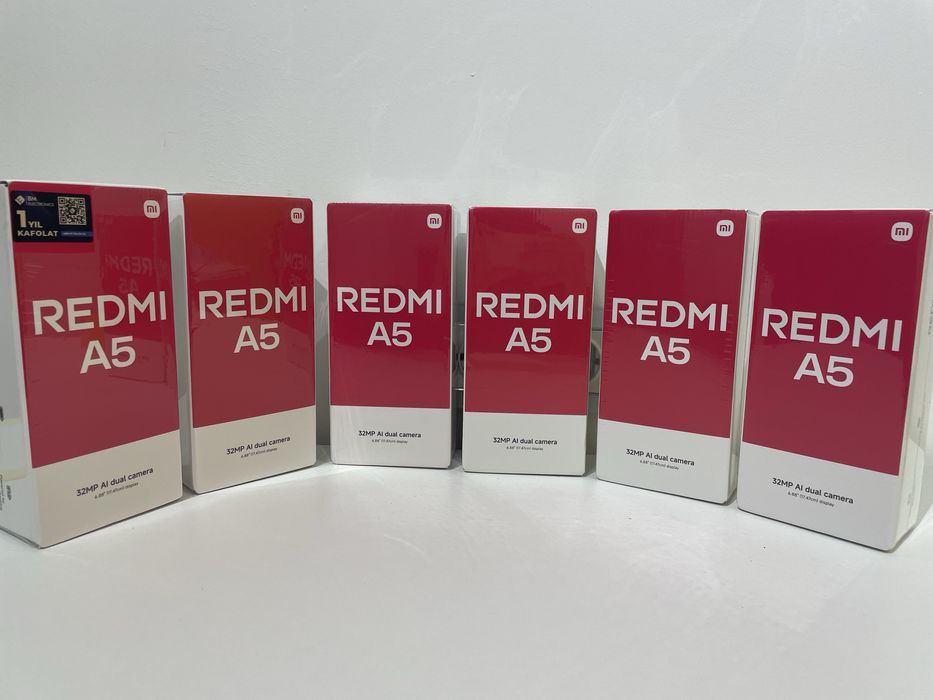 Redmi A5 yangi 1 yil kafolat bilan