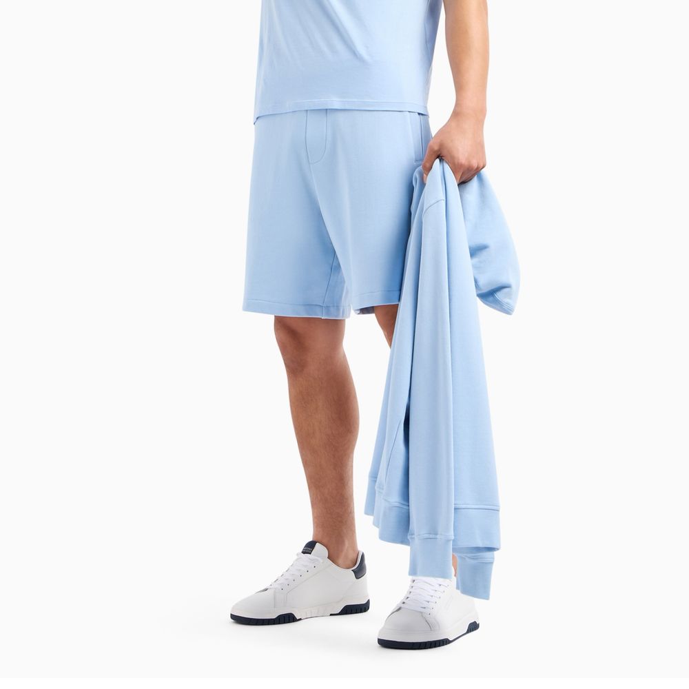 Оригинални мъжки къси панталони Armani Exchange 3DZSHH ZJGGZ 15DF
