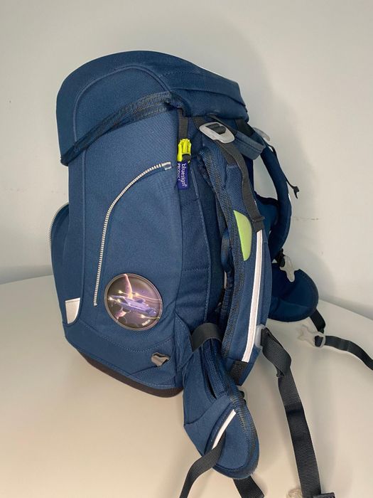 Ghiozdan Rucsac școlar ergonomic Ergobag Cubo Set, set de 2 piese