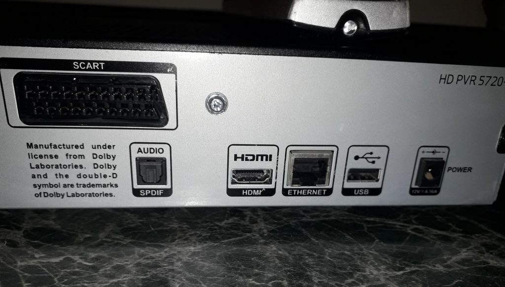 Сателитен  приемник HDMI Dolby Digital                              .