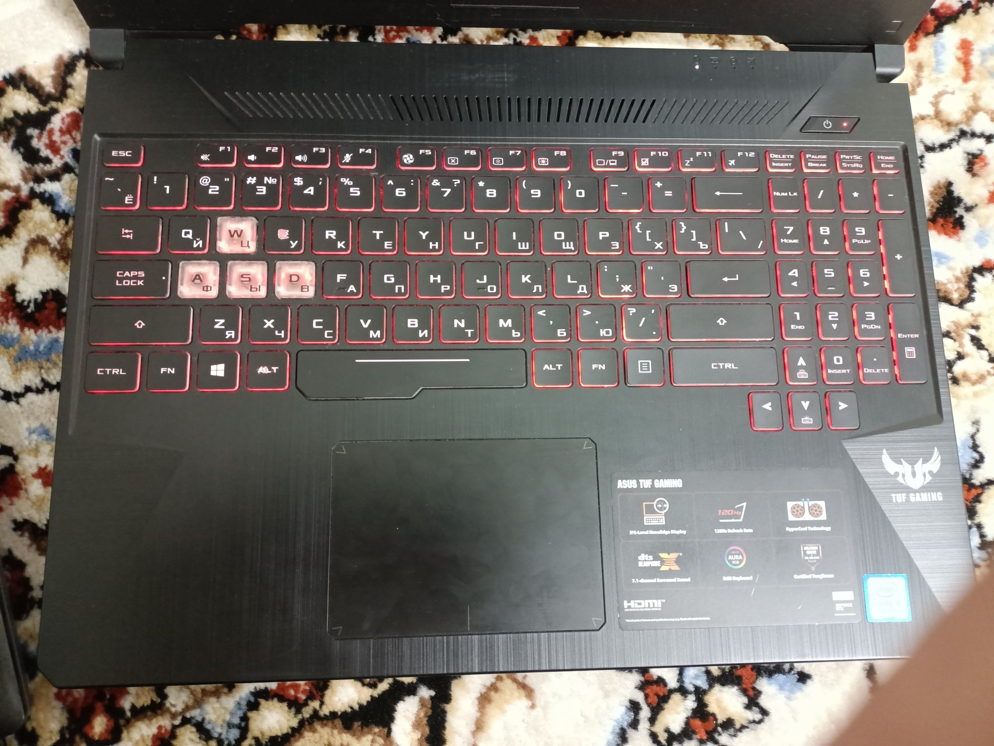 Игровой ноутбук Asus tuf gaming fx505gt