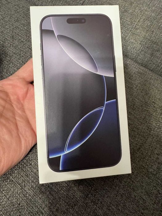 Смартфон Apple iPhone 16 Pro Max 256Gb черный НОВЫЙ