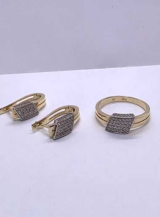 Кольцо жёлтое золото