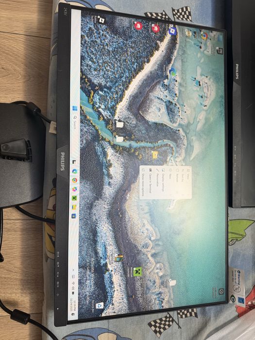 Monitor LED philips 23.8” Full HD, IPS, HDMI, VGA DVI