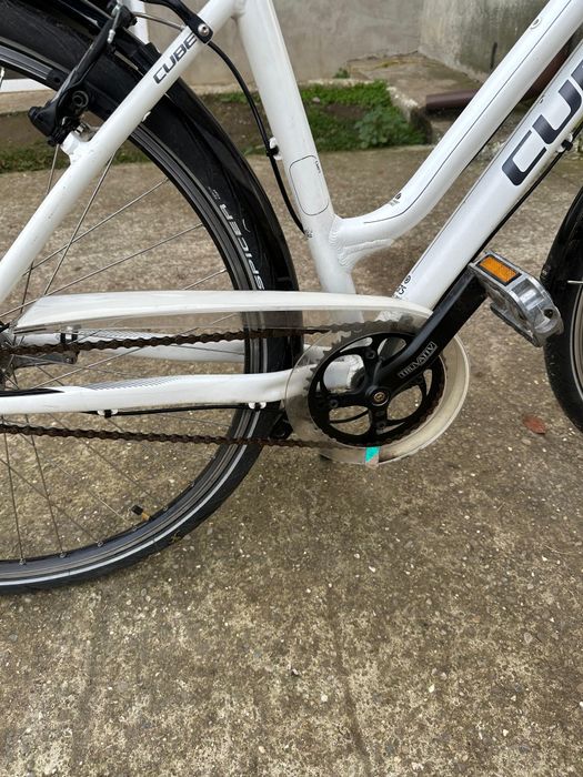 Bicicleta cube trekking touring one easy entry cotton