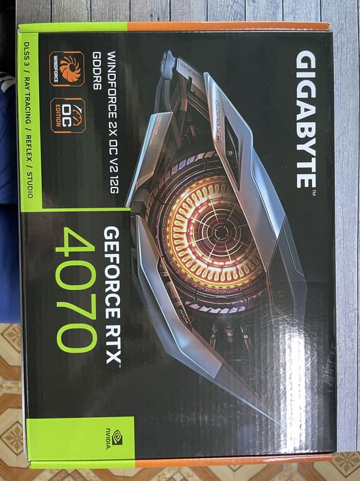 Мощная видеокарта Rtx 4070 12Gb новая