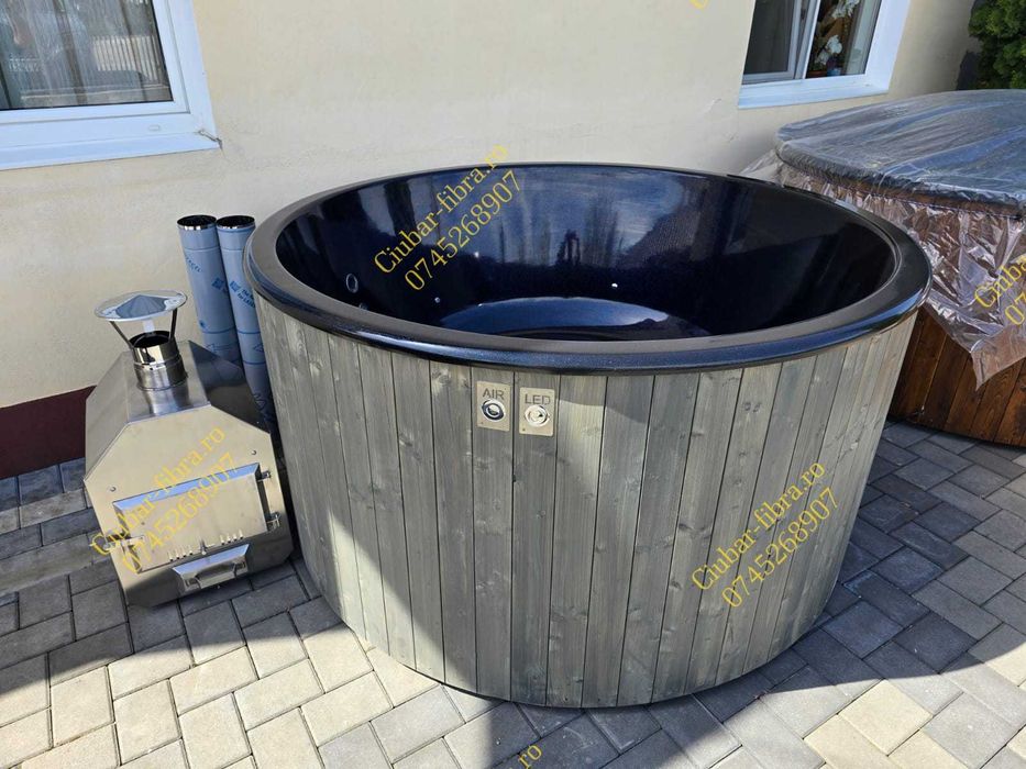 Producator Ciubar jacuzzi cu aeromasaj, termo izolat 2m