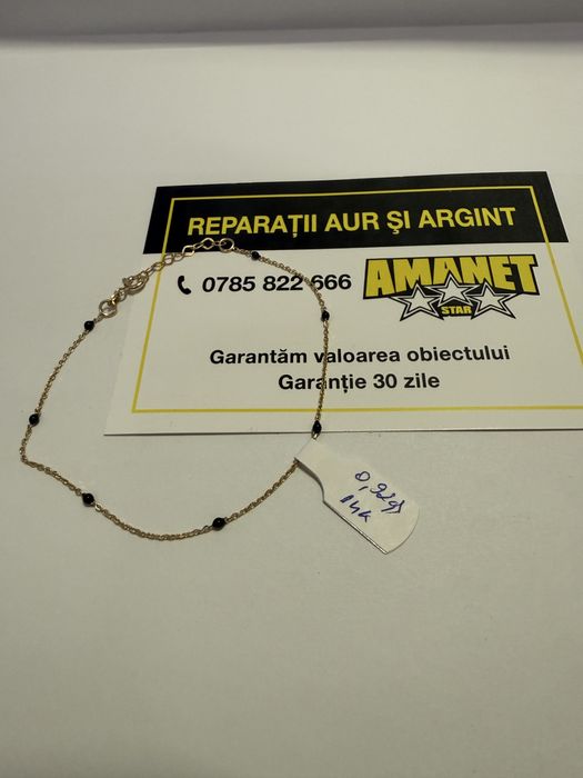Bratara cu bilute (vl) star amanet