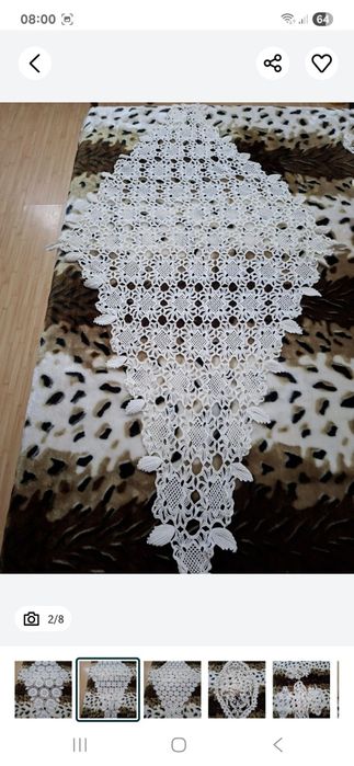 Fata de masa lucrate manual