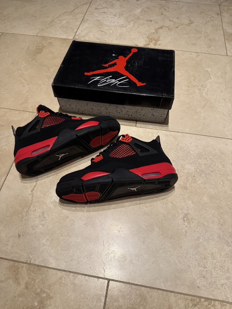 Jordan 4 Red Thunder / 2025