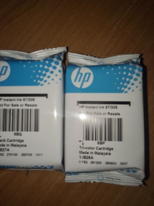 Cartușe noi HP imprimanta