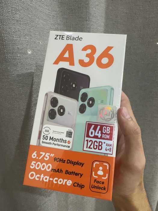 Смартфон ZTE Blalde A36