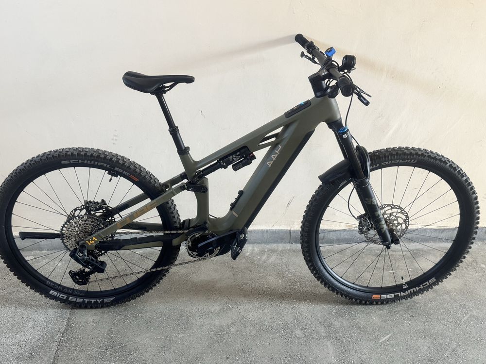 Електрически велосипед Cube  STEREO HYB ONE44 TM 800 OLV Карбон 2025